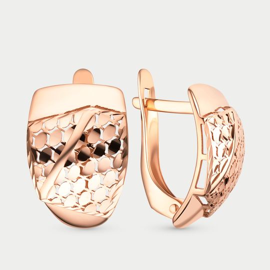 Серьги золотые