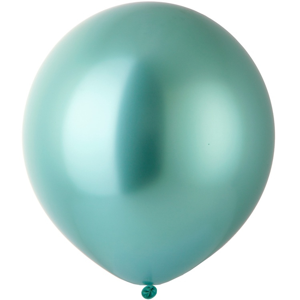Шар латексный Glossy Хром 61 см (Зеленый)