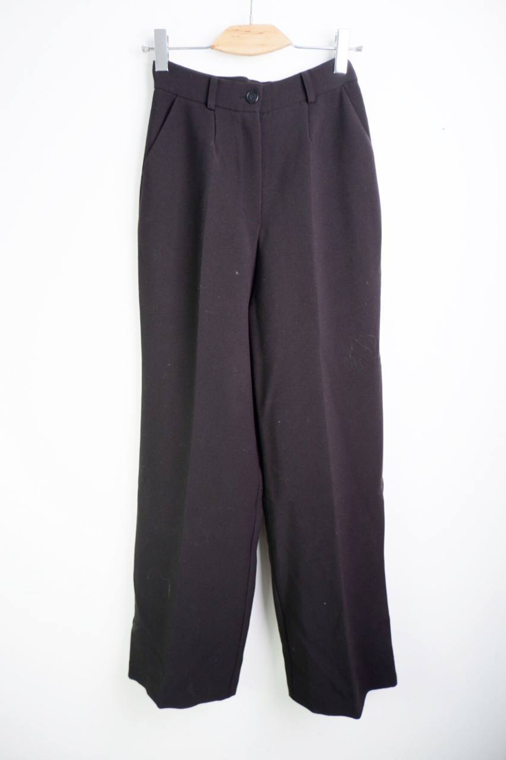 Брюки Alexandra Kazakova свободного кроя, маркировка XS, визуально на 42 размер