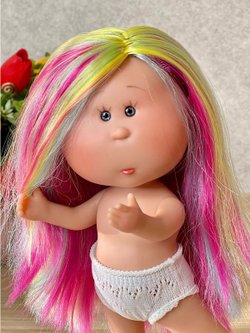Кукла Nines виниловая 23см Little Mia без одежды (3199W5)