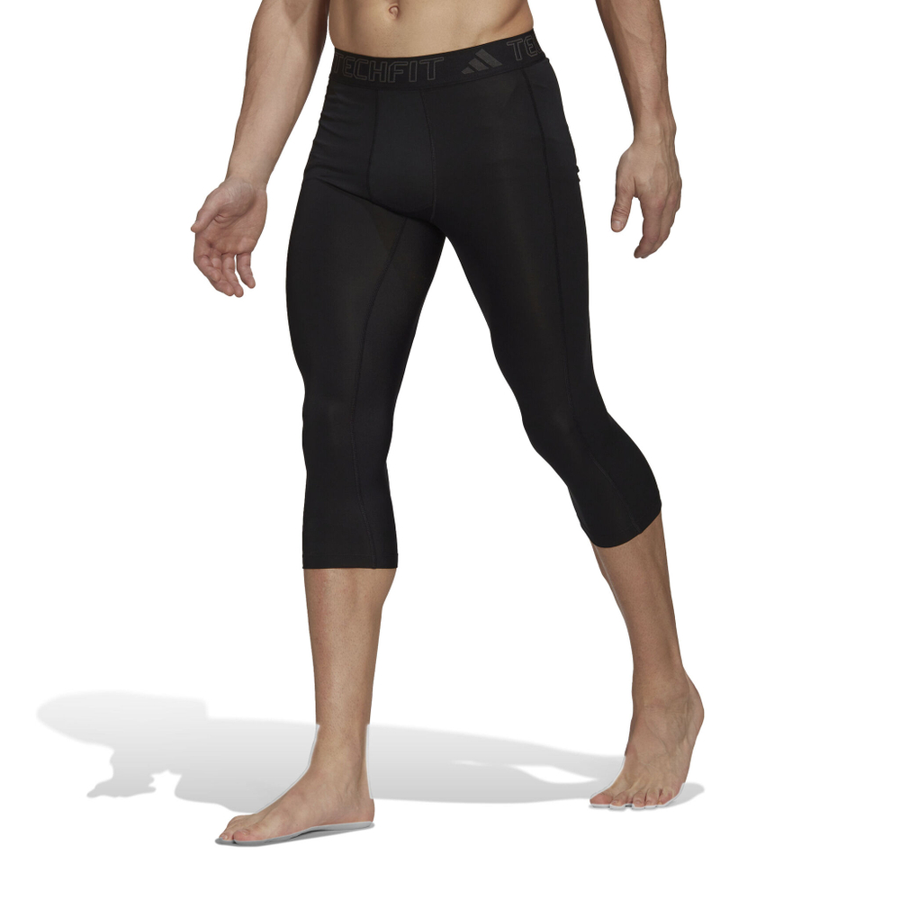 Мужские теннисные штаны adidas Tech-Fit 3/4 Tight Men - Black
