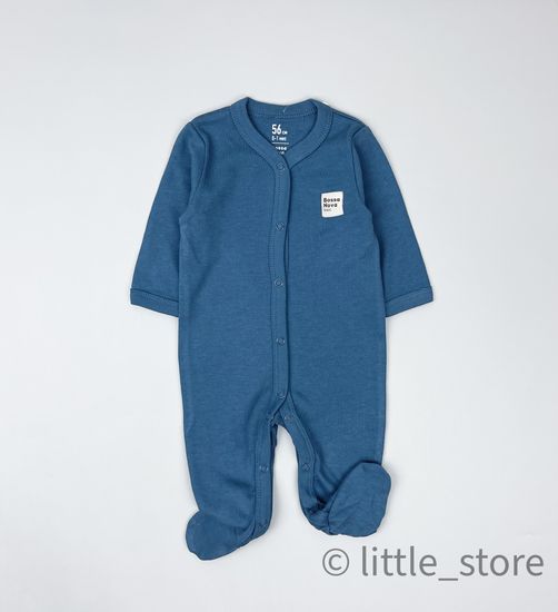 Слип хлопковый "Basic" Синий камень