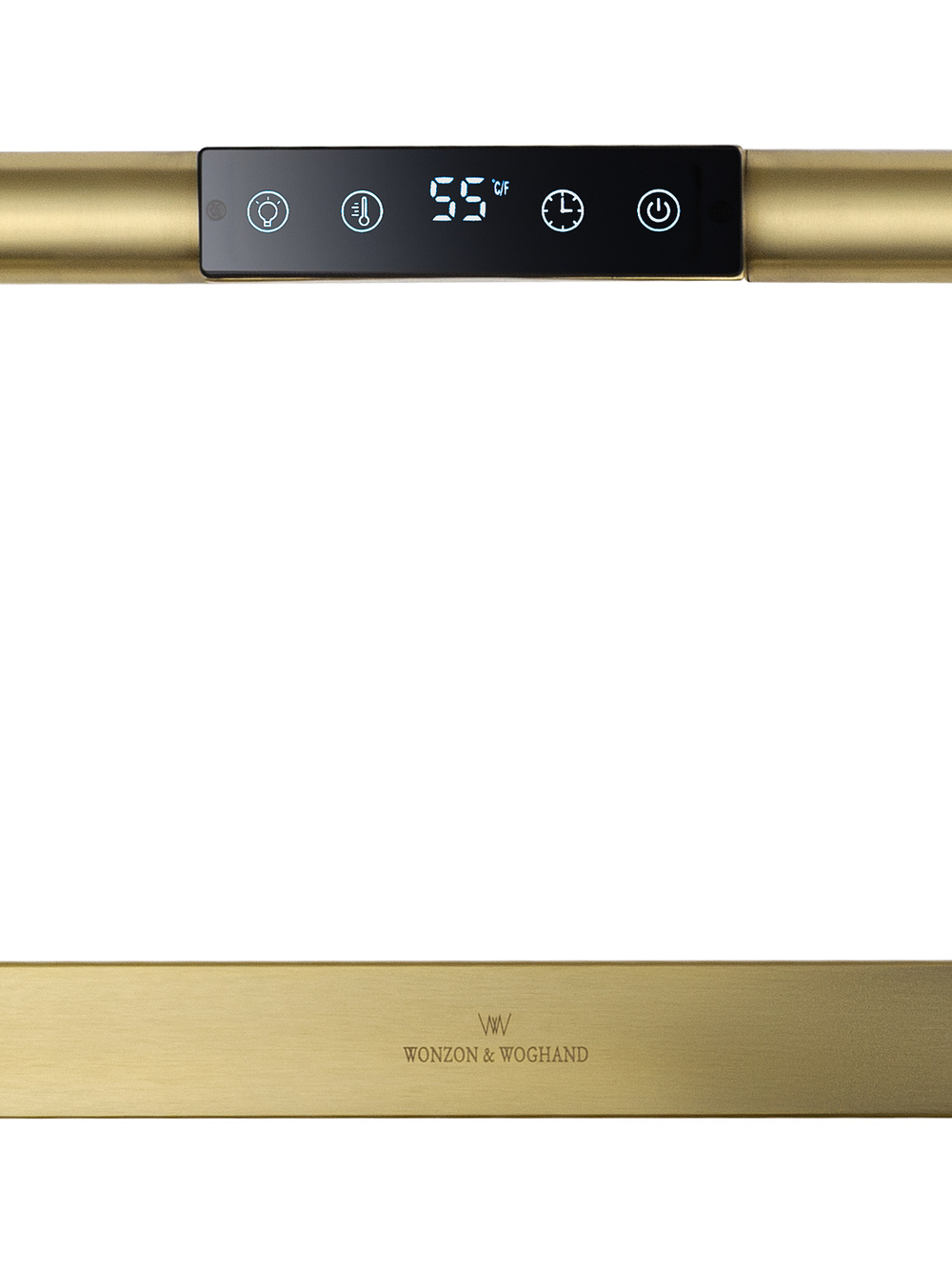 Полотенцесушитель электрический WONZON & WOGHAND KÖLN, Брашированное золото (WW-A6016-BG)