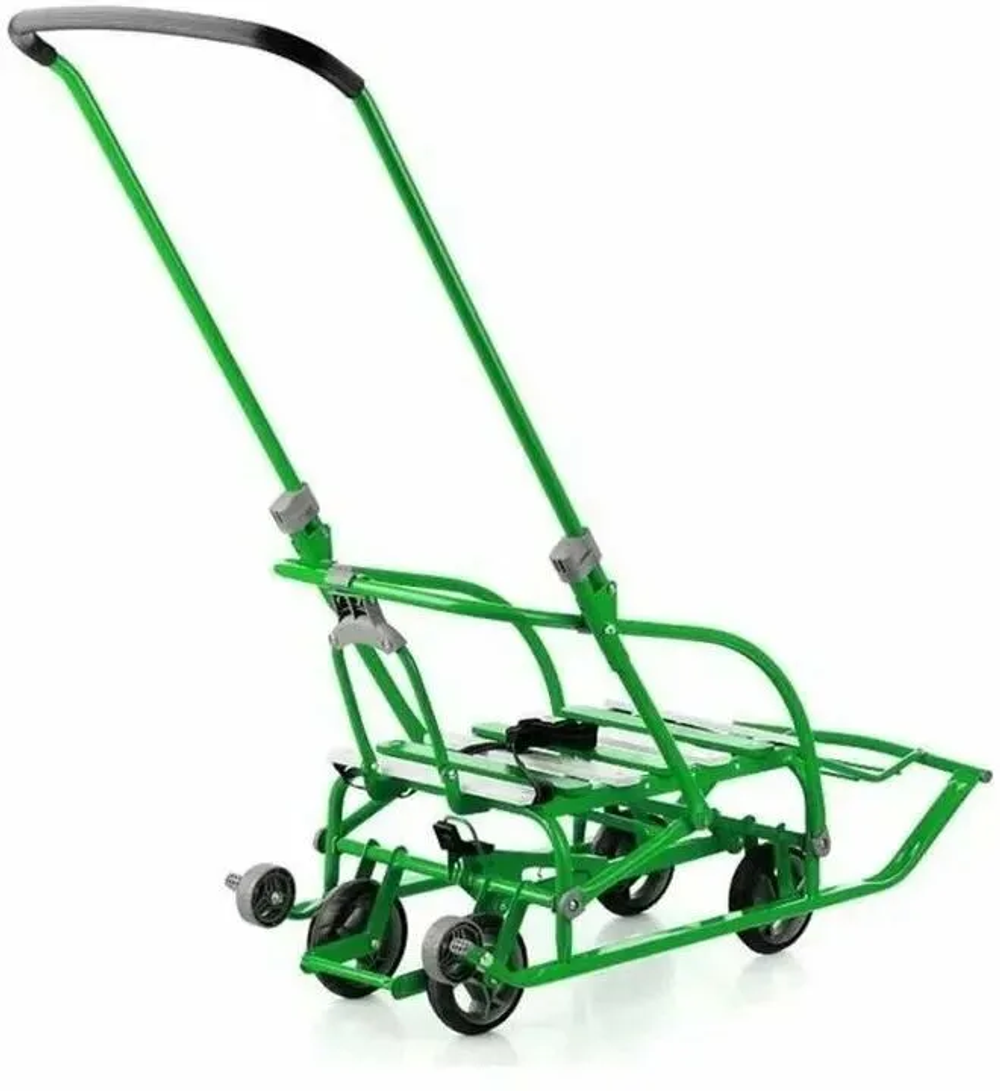 Санки "Тимка 3К универсал+" зеленый