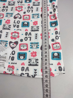 Майка с принтом на 3-4 года, новая