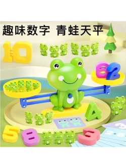 Настольная игра Весы лягушки для изучения цифр