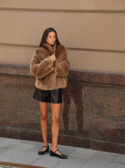 Двусторонняя куртка-дубленка Marilyn