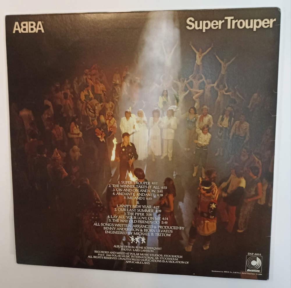 ABBA Super Trouper (Happy New Year) (Japan 1980)