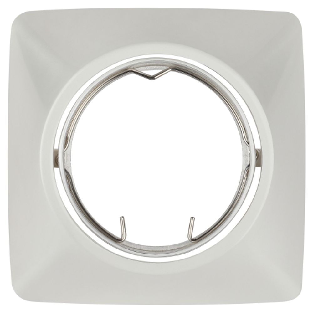 Светильник встраиваемый ЭРА KL64A PS под лампу MR16 GU5.3 перламутровое серебро