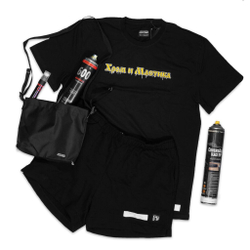 Футболка НПОГП Хром и Мастика Черный