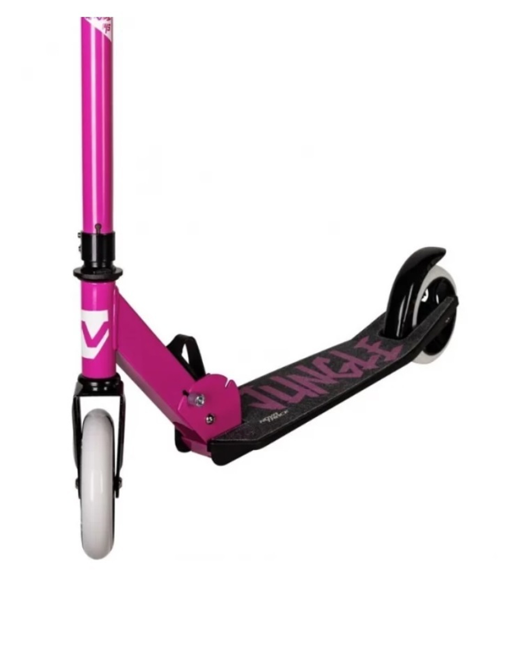 Самокат детский Novatrack Jungle Pro, 145 мм, розовый