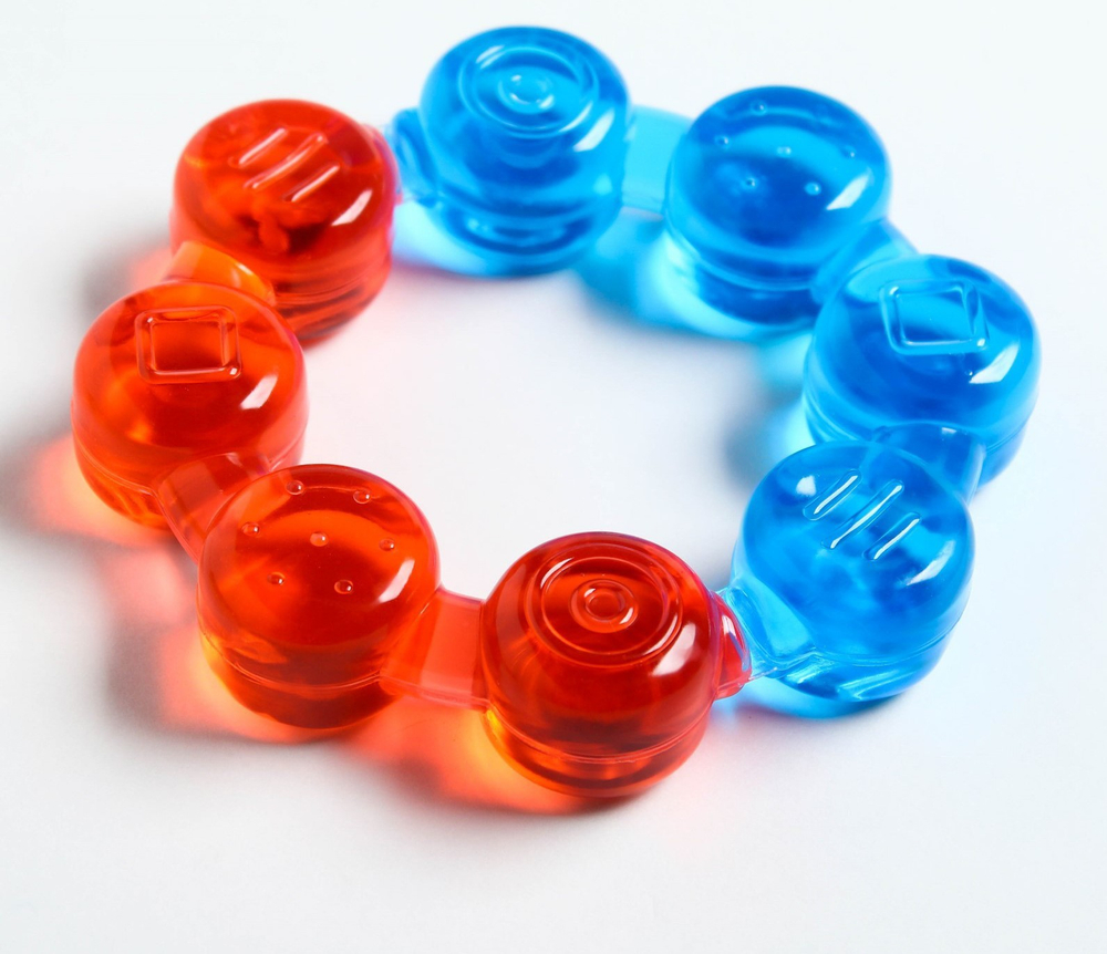 553307 Прорезыватель охлаждающий «Кольцо», цвет МИКС