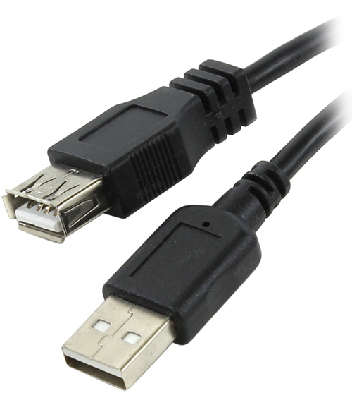 SVEN <00456(9)> Кабель удлинительный USB 2.0 A-->A 1.8м