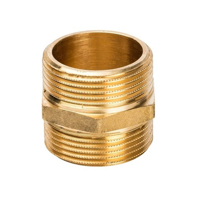 Ниппель STOUT SFT 0003 - 1"1/4 (для стальных труб, латунь без покрытия)