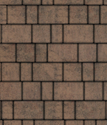 Тротуарная плитка ВЫБОР, форма Старый город, h=60мм