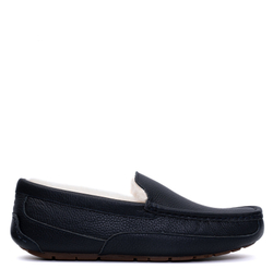 UGG Mens Ascot Leather Navy