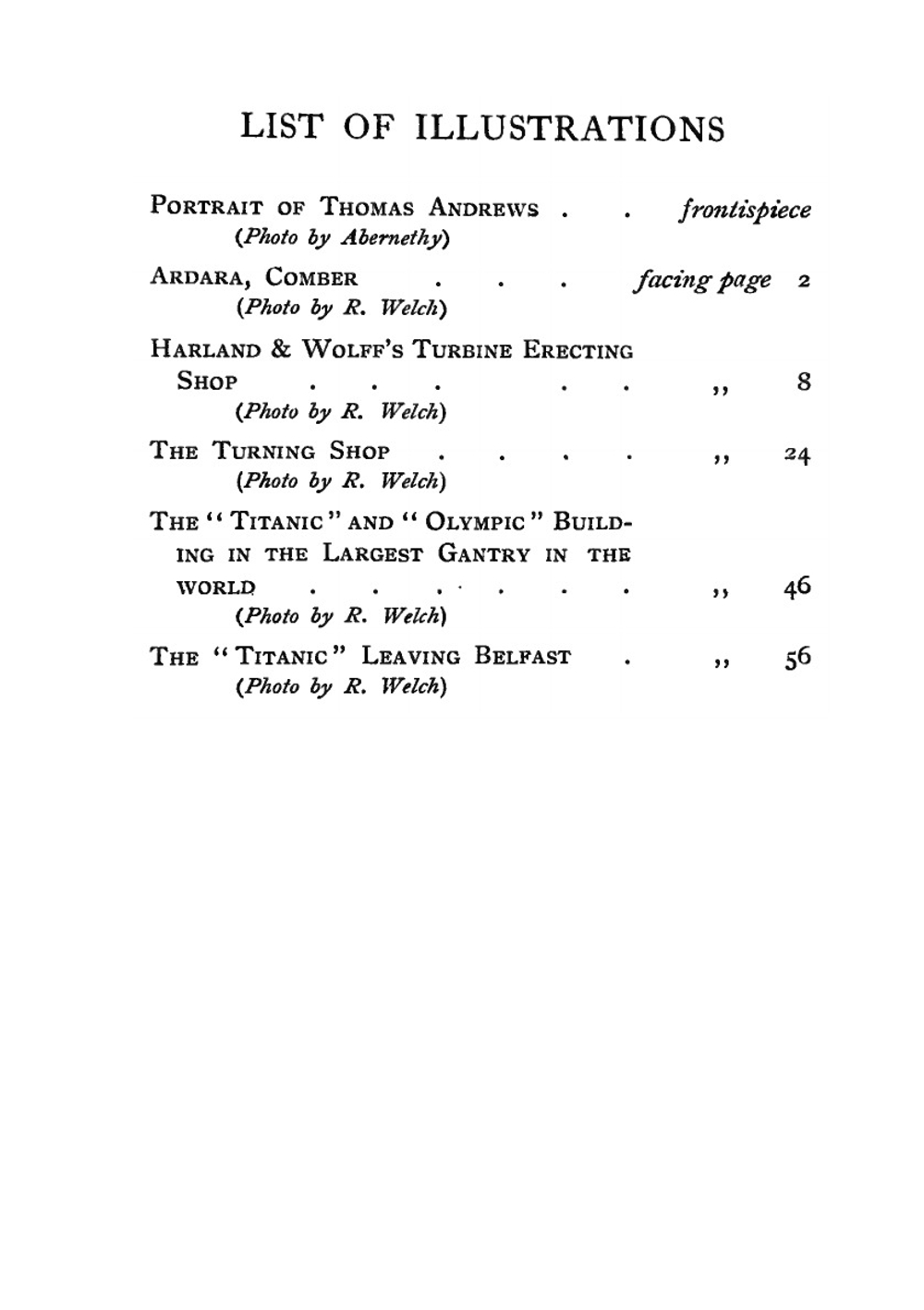 Thomas Andrews, shipbuilder. With an introduction by Sir Horace Plunkett | Bullock Shan F.