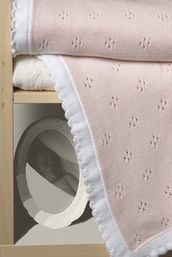 Элитный плед детский Imperio 149 розовый от Luxberry