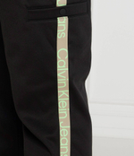 Спортивные штаны CUT OFF LOGO TAPE CALVIN KLEIN JEANS - черный(J30J324376)