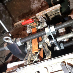 Выпрессовщик пальцев траковых цепей 100т. ОДА Сервис ODA-T1339