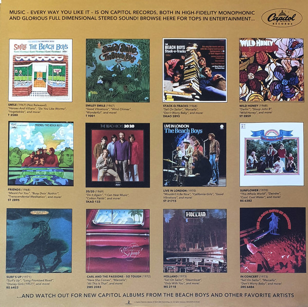 The Beach Boys / Sounds Of Summer (The Very Best Of)(2LP)