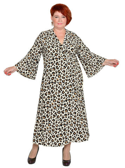 Платье нарядное запашное Хищница