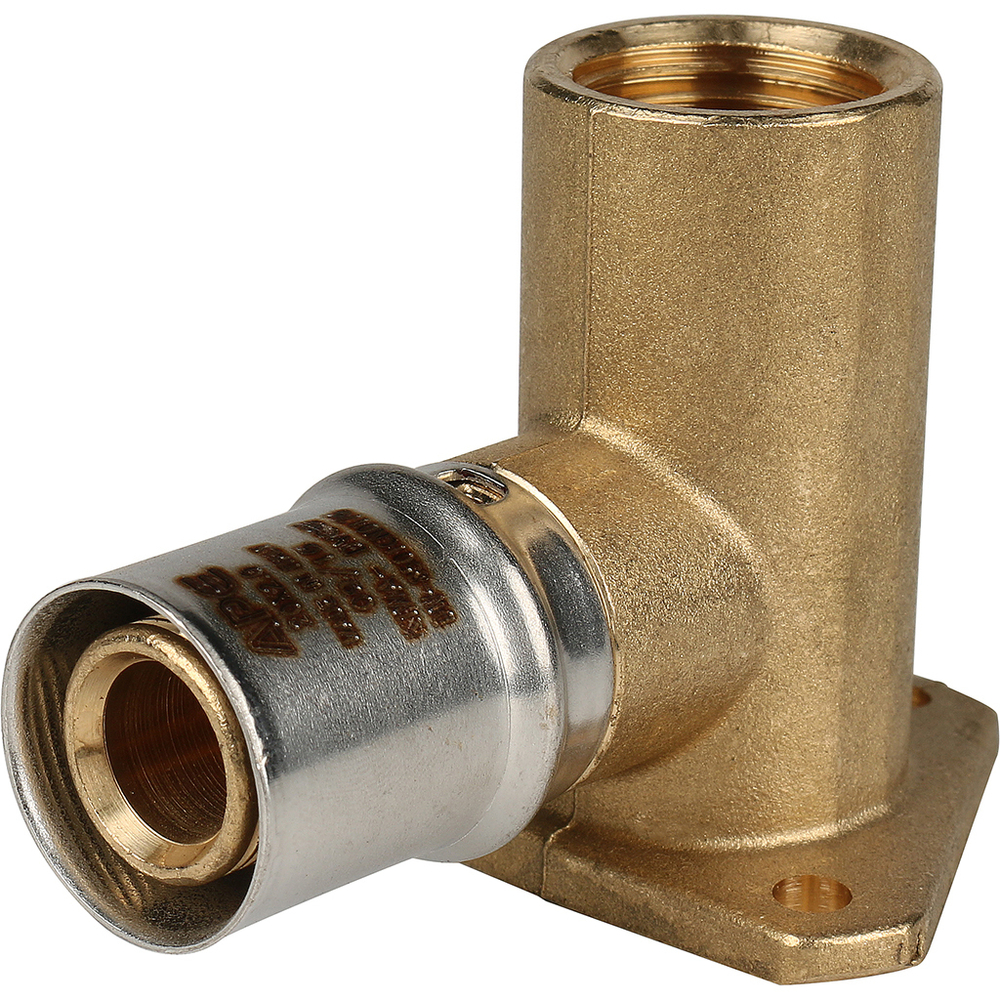 Угольник настенный с креплением удлиненный 1/2"х20