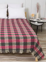 Плед, клетчатый, евро, 210х240 см, ПАН