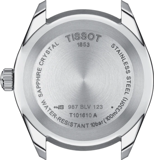 Мужские швейцарские наручные часы Tissot T101.610.16.031.00