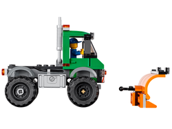 LEGO City: Снегоуборочный грузовик 60083 — Snowplough Truck — Лего Сити Город