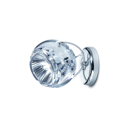 Светильник Fabbian Beluga потолочный/настенный накладной, прозрачный D57G13 00