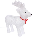 Фигура светодиодная «Снежный олень» 48*15*46 см, 50 ламп LED, авторежим, 220V, Белый