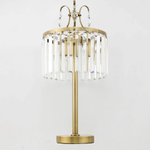 Citilux Инга CL335833 Настольная лампа хрустальная Бронза