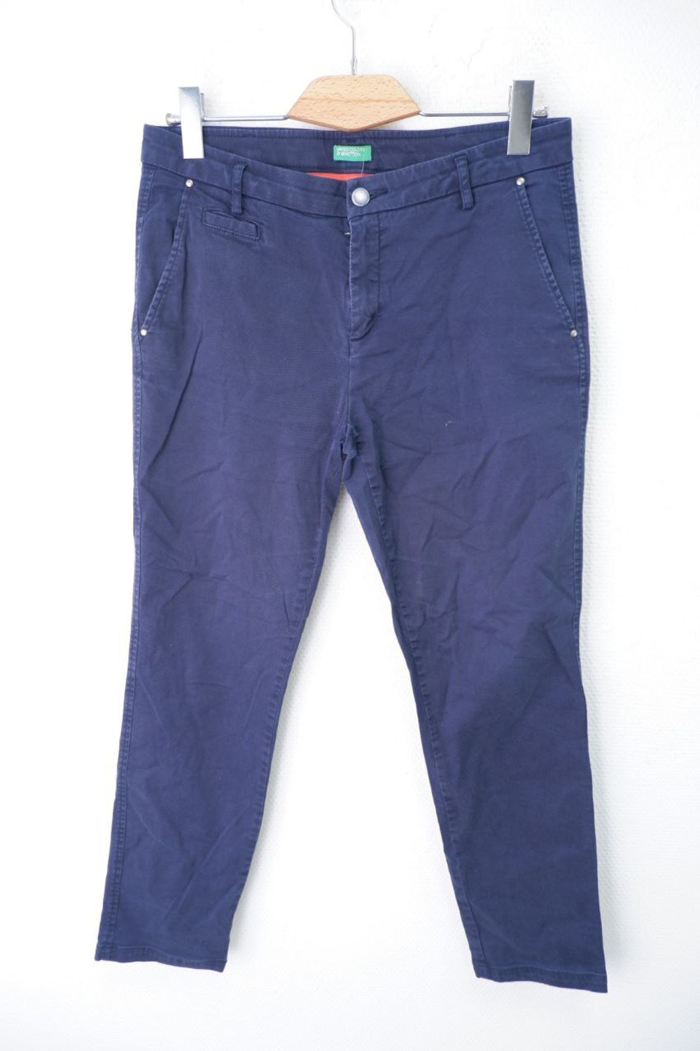 Джинсы Benetton темно-синие 46 размер