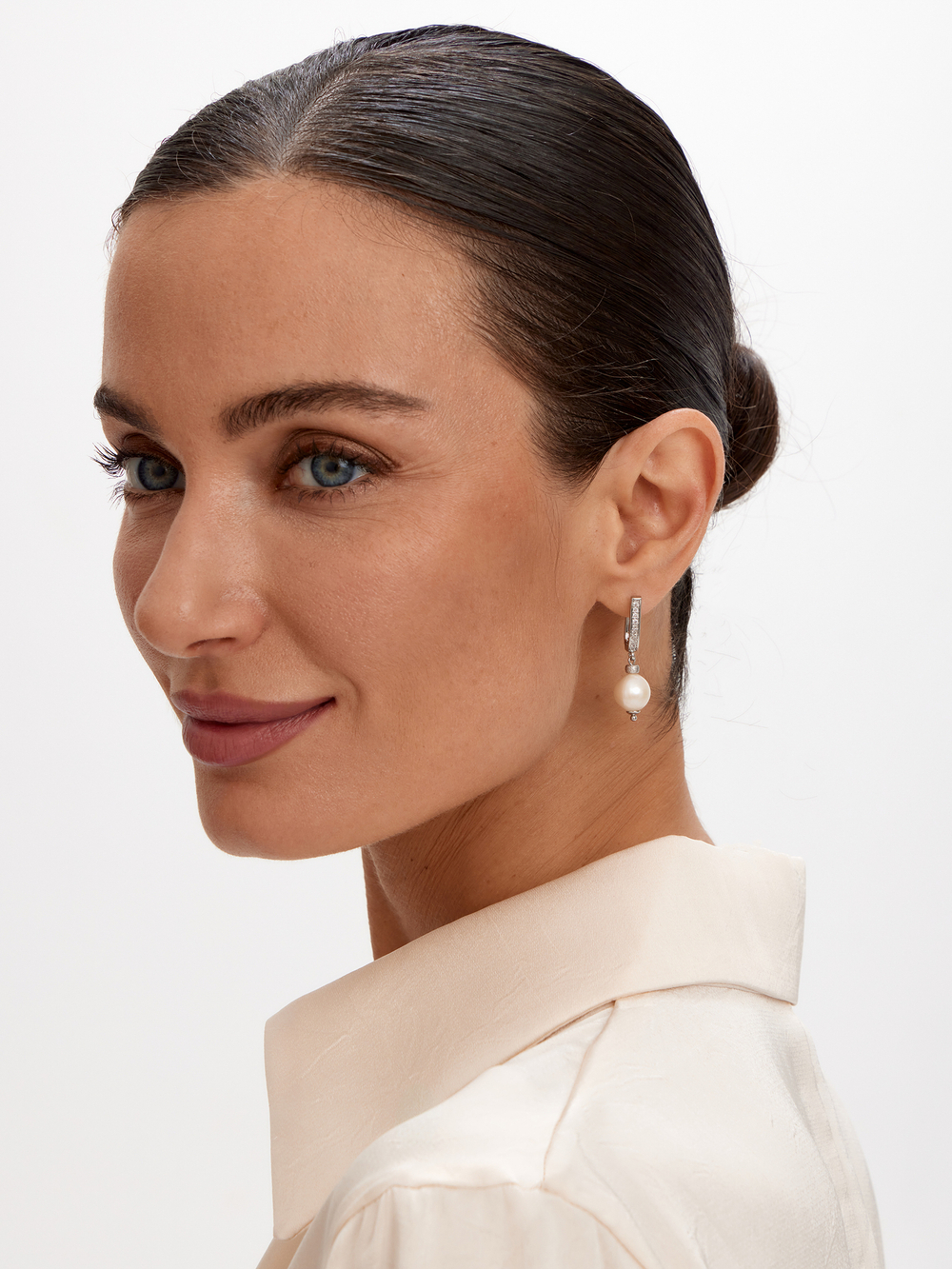 91003291 Серьги Selena Pearls