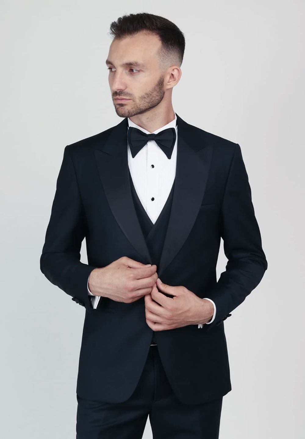 Мужской смокинг (темно-синий) А45