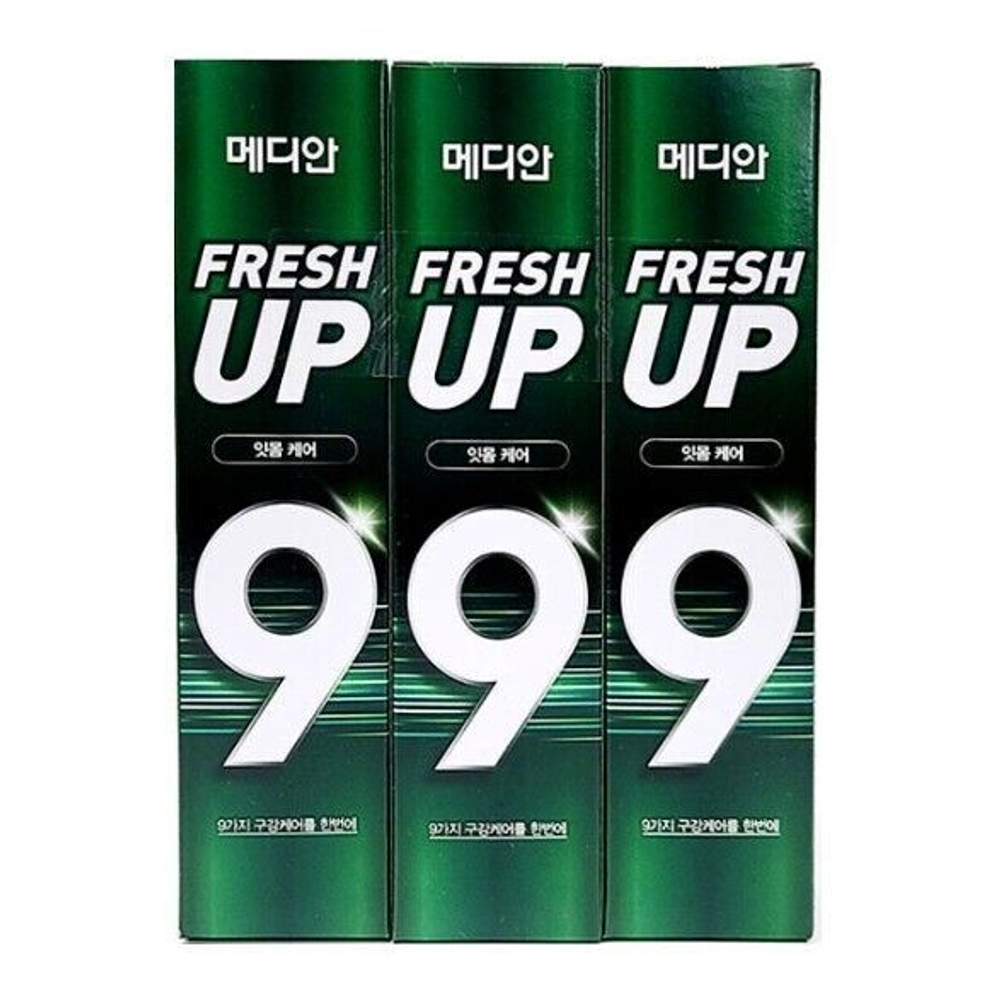 [Median] Fresh Up Gum Care Toothpaste - Набор зубных паст 3шт по 120 гр