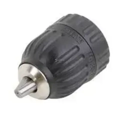 Патрон быстрозажимной, безключевой, пластиковый для дрелей и шуруповертов 0.8-10мм, резьба 3/8