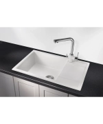 Кухонная мойка Kuppersberg ROYS 60 NL 1B1D WHITE фото 2