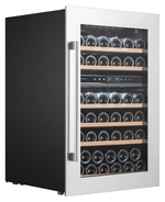 Винный шкаф Temptech Oslo OZ90DX двухзонный серебристый