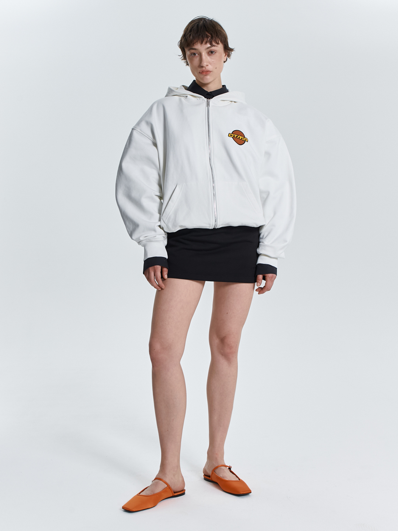 Зип худи из футера