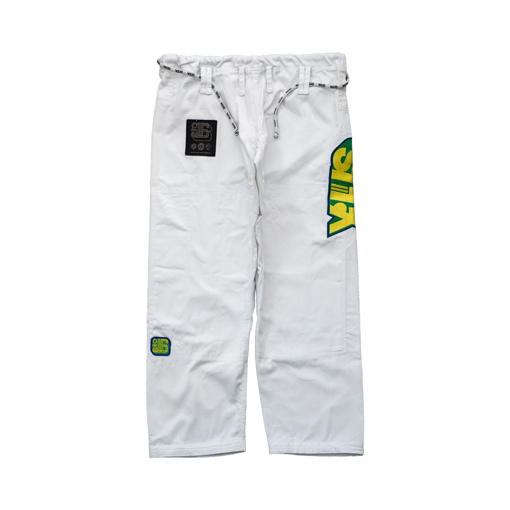 Кимоно YJJS - QRF BRASIL (WHITE)