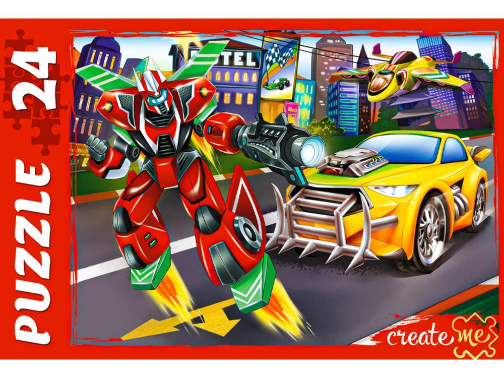 Макси-пазл 24 эл. Мир Трансформеров (ПУ24-7189)