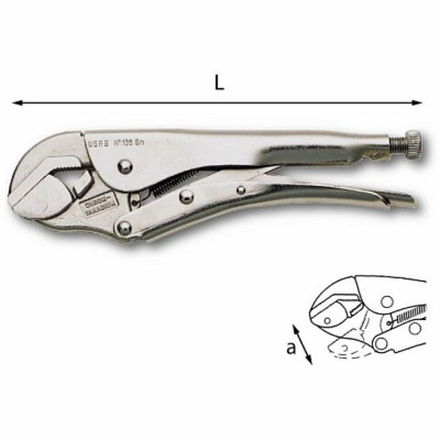 136 SN Струбцина с подвижной нижней частью, USAG (Италия)
