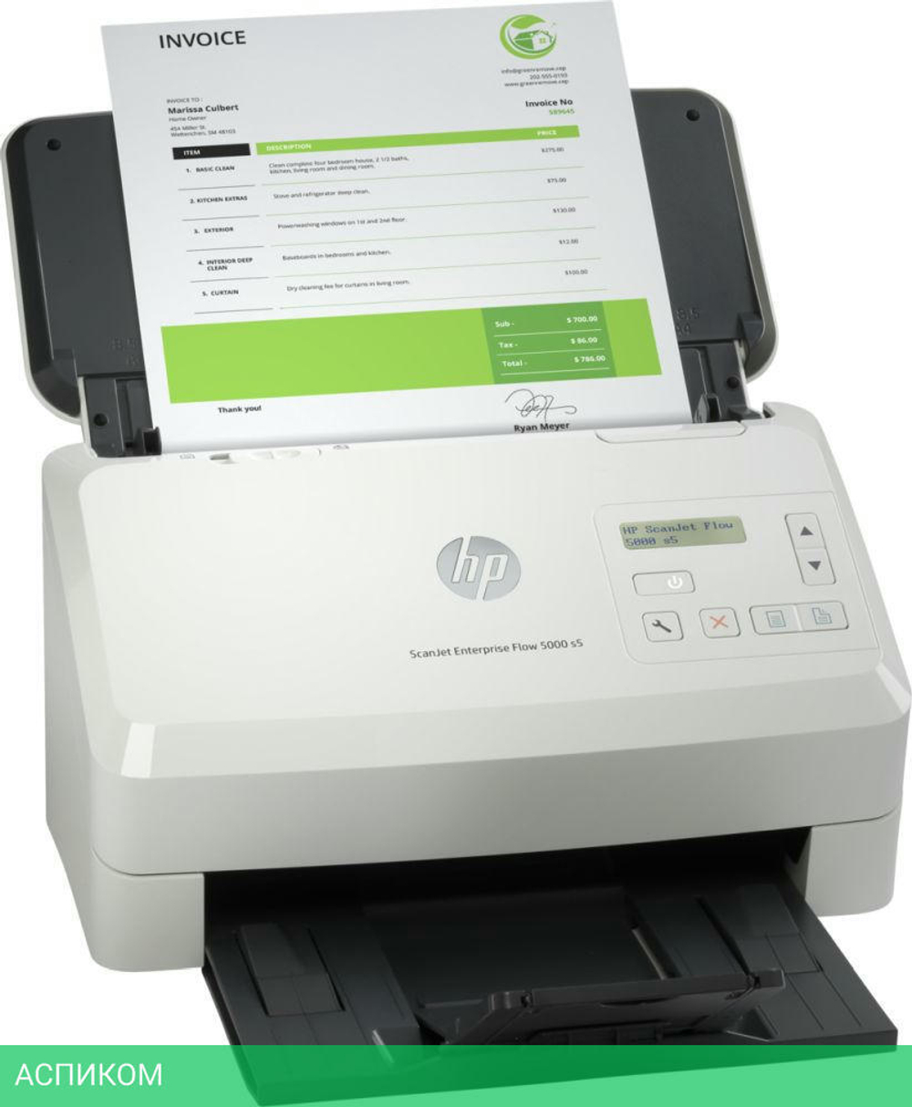 Сканер HP Scanjet Enterprise Flow 5000 s5 (6FW09A)