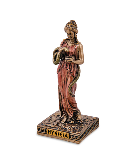 WS-1209 Статуэтка «Гигиея - богиня здоровья и чистоты»