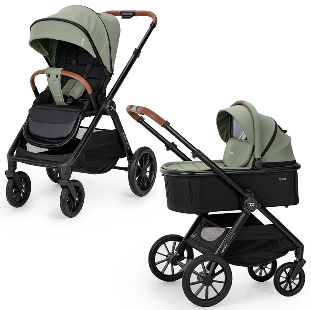 Детская коляска 2 в 1 Tomix Prime Olive