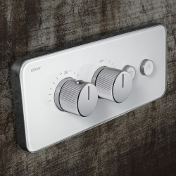 Душевая система Black&White Universe с термостатом, хром (U7646)