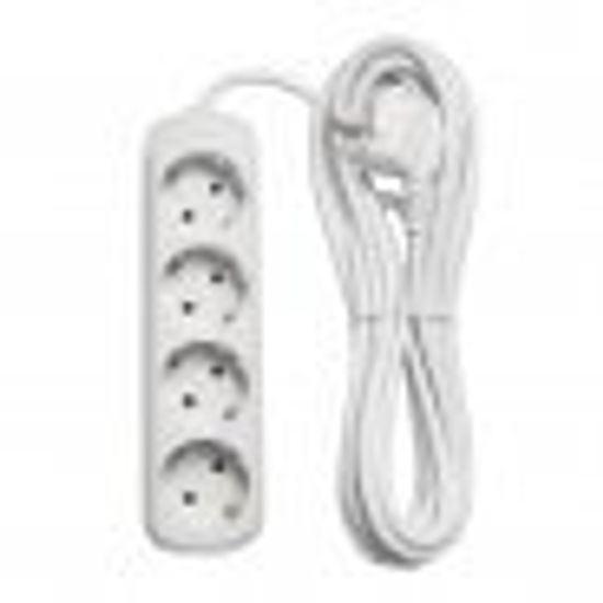 Удлинитель ST TURBO 4 гн 5 м с/з Profitec ABS-пласт 0159 0415