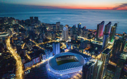 ЖК "ONE" Грузия, Батуми. Жилой комплекс бизнес -класса в новом центре города. Рядом пляж 800 м, парк Качиньских, велодорожки, ТРЦ и аэропорт в 4 км. Победитель European Property Awards 2025- 2026 в номинации «Многофункциональные комплексы»